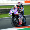martin-vince-la-sprint-race-del-gp-d’india,-bagnaia-secondo