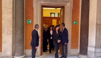 napolitano,-schlein-in-senato-per-la-camera-ardente