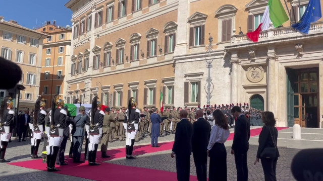 i-funerali-di-napolitano,-l’arrivo-del-feretro-a-montecitorio