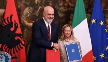 meloni-incontra-rama,-accordo-su-due-centri-per-migranti-in-albania