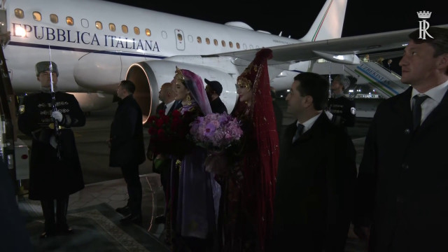 il-presidente-sergio-mattarella-e-arrivato-a-tashkent,-in-uzbekistan