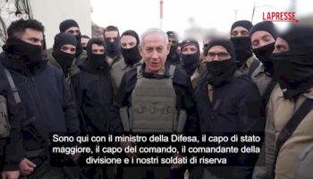 libano,-netanyahu-visita-il-territorio-sotto-il-controllo-israeliano-e-parla-ai-soldati