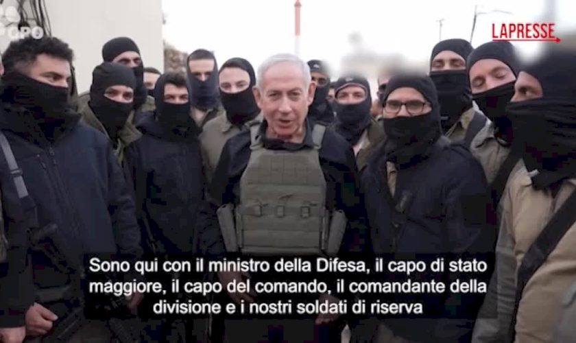 libano,-netanyahu-visita-il-territorio-sotto-il-controllo-israeliano-e-parla-ai-soldati