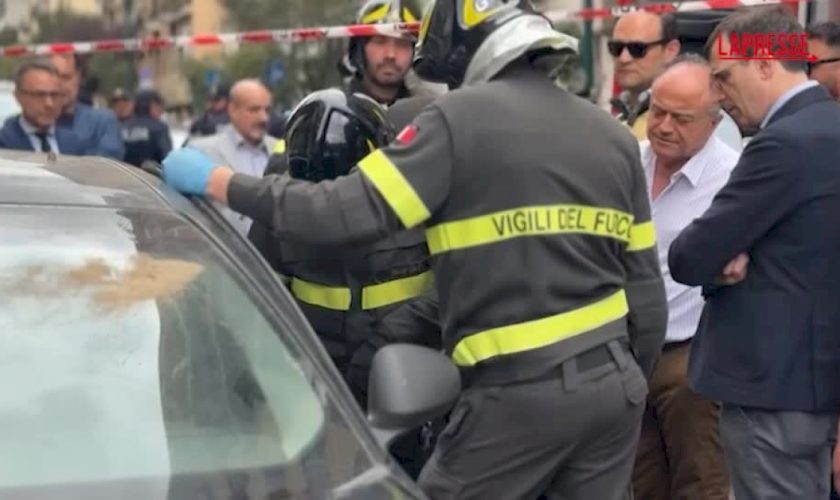 rapina-in-banca-a-napoli,-i-rilievi-sull’auto-forse-utilizzata-dai-rapinatori