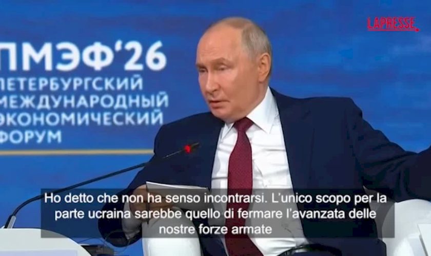 ucraina,-putin:-“non-vedo-il-senso-di-un-faccia-a-faccia-con-zelensky”